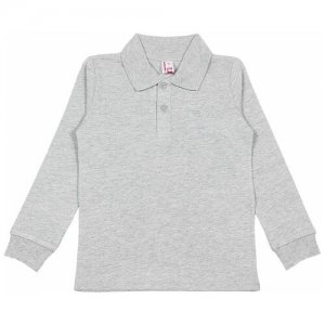 Рубашка поло для мальчика Cherubino (CAK61927 / CAK61927-1 серый меланж 92)