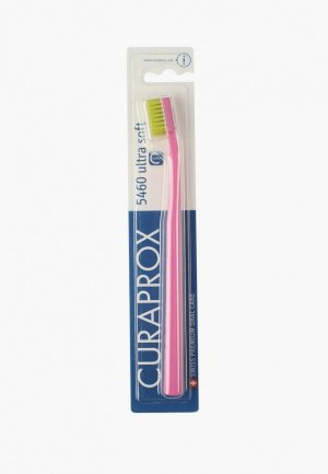 Зубная щетка Curaprox щетина ultrasoft, d 0,10 мм. Цвет: розовый