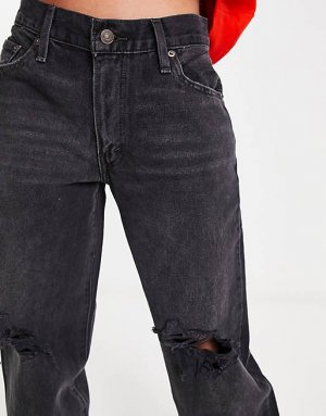Черные рваные мешковатые джинсы Levi's Levi's