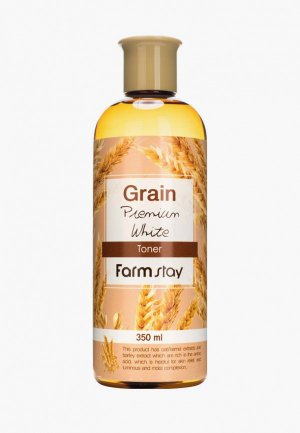 Тонер Farmstay с экстрактом ростков пшеницы, 350 мл. Цвет: прозрачный