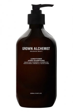 Кондиционер для волос «Дамасская роза, ромашка и лаванда» (500ml) Grown Alchemist. Цвет: бесцветный