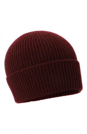 Кашемировая шапка Giorgio Armani. Цвет: бордовый