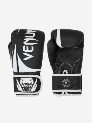 Перчатки боксерские Challenger 2.0, Черный Venum. Цвет: черный