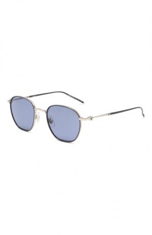 Солнцезащитные очки Montblanc. Цвет: синий