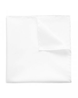 Саржевый нагрудный платок , цвет White Eton