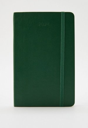 Ежедневник Moleskine CLASSIC SOFT Pocket 90x140 мм 400 стр.. Цвет: зеленый