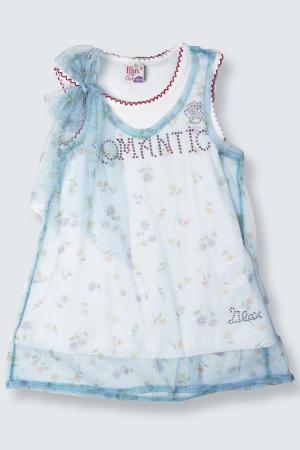 Платье Lilax Baby. Цвет: голубой