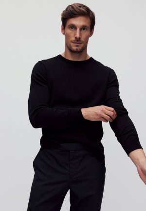 Вязаный свитер Menton knitted sweater , цвет black Bläck