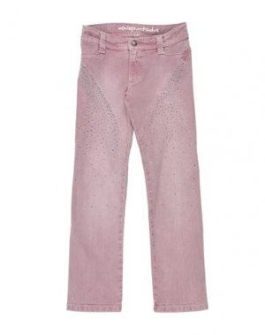 Джинсовые брюки 9.2 BY CARLO CHIONNA. Цвет: пастельно-розовый