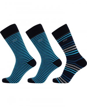 Модные мужские носки в подарочной упаковке, 3 шт. CR7, цвет Blue, Black, Gray Cr7