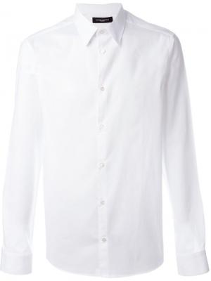 Классическая рубашка Costume National. Цвет: белый