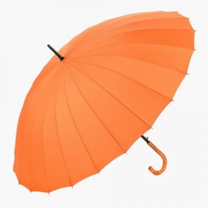 Зонт-трость , оранжевый Euroclim. Цвет: оранжевый
