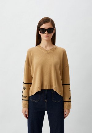 Пуловер Love Moschino. Цвет: коричневый