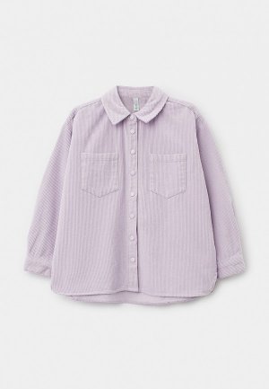 Рубашка Sela. Цвет: фиолетовый