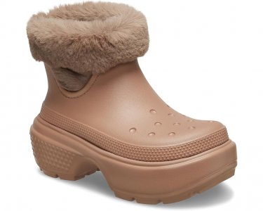 Ботинки Stomp Lined Boot, цвет Cork Crocs