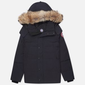 Мужская куртка парка Wyndham Canada Goose. Цвет: синий