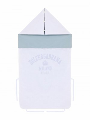 Конверт с логотипом Dolce & Gabbana Kids. Цвет: синий