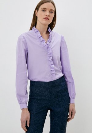 Рубашка Zyzywear. Цвет: фиолетовый