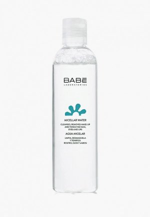 Мицеллярная вода Babe Laboratorios для чувствительной кожи, 250 мл. Цвет: прозрачный