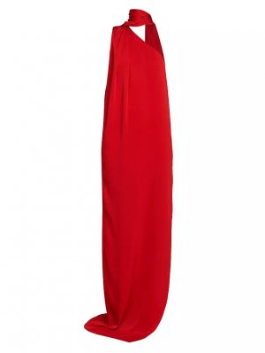 Платье без рукавов с шарфом Stella Mccartney, красный McCartney