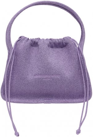 Маленькая фиолетовая сумка Ryan Alexander Wang