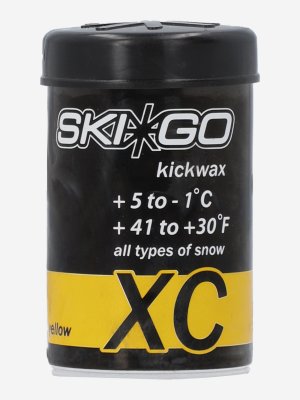 Мазь держания для беговых лыж XC +5/-1, 45 г, Мультицвет Ski Go. Цвет: мультицвет