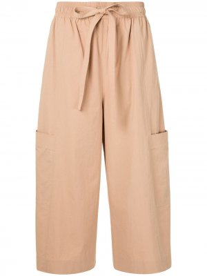 Укороченные брюки Kei Lee Mathews. Цвет: коричневый