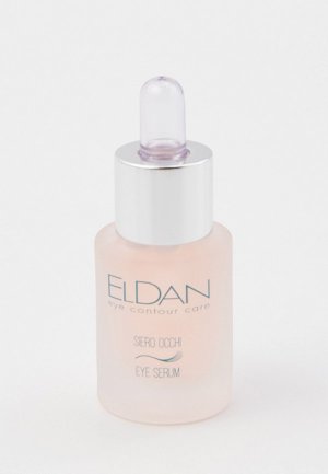Сыворотка для кожи вокруг глаз Eldan Cosmetics увлажняющая на основе иглицы, 15 мл. Цвет: прозрачный