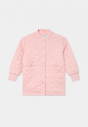 Куртка утепленная Sei Tu. Цвет: розовый