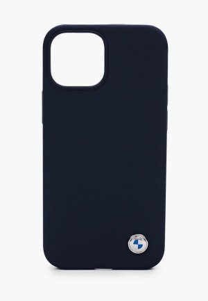Чехол для iPhone BMW 13 mini, Liquid silicone Navy. Цвет: синий