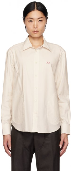 Рубашка с вышивкой Off-White Commission Edition Paul Smith