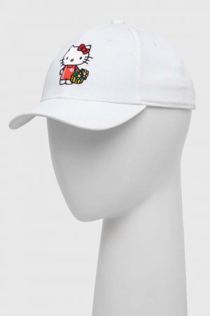 Детская хлопковая шапка-козырек для Hello Kitty adidas Originals, белый Originals