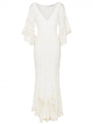 Lace gown Martha Medeiros. Цвет: белый