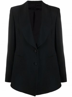 Shawl-collar blazer Federica Tosi. Цвет: черный