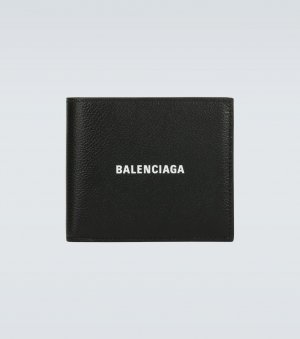 Кошелек Cash Square в сложенном виде , черный Balenciaga