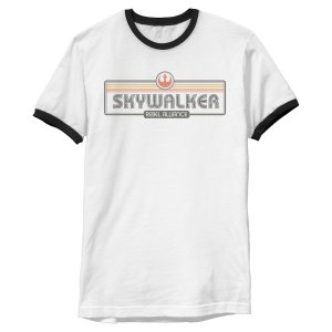 Мужская футболка с логотипом и графическим Альянса повстанцев Скайуокера «Звездные войны» , белый Star Wars