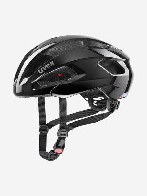 Шлем велосипедный Rise, Черный Uvex. Цвет: черный