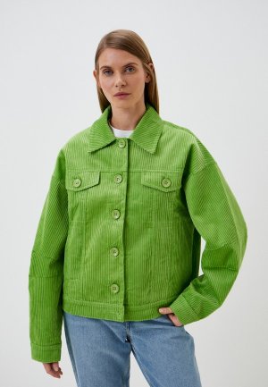 Куртка Graciana. Цвет: зеленый