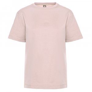 Женская футболка Ribbed Tee STREETBEAT. Цвет: розовый
