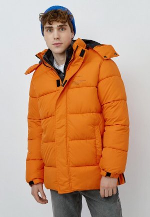Куртка утепленная Modis. Цвет: оранжевый