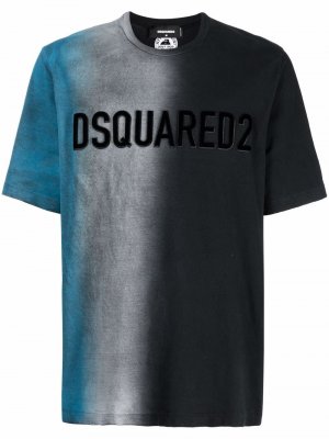 Logo-print cotton T-shirt Dsquared2. Цвет: черный
