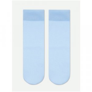 Носки , 50 den, размер 23-25, голубой Conte elegant. Цвет: голубой/light blue