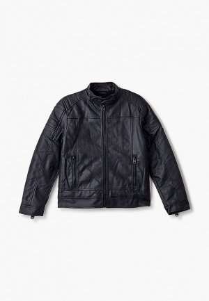 Куртка кожаная Losan. Цвет: черный