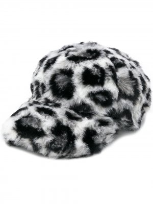 Шляпа с леопардовым узором Alberta Ferretti