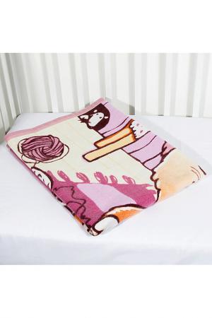 Одеяло байковое премиум BABY NICE. Цвет: розовый