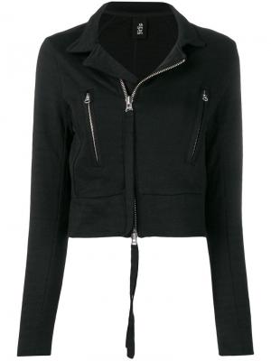 Укороченный приталенный пиджак Thom Krom. Цвет: черный