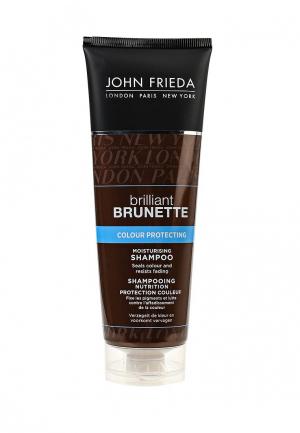 Шампунь John Frieda Brilliant Brunette COLOUR PROTECTING Увлажняющий для защиты цвета темных волос, 250 мл. Цвет: прозрачный