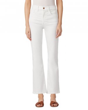 Белые укороченные расклешенные джинсы с высокой посадкой Callie Joe's Jeans Joe's