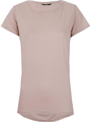 Panelled t-shirt Uma. Цвет: розовый и фиолетовый