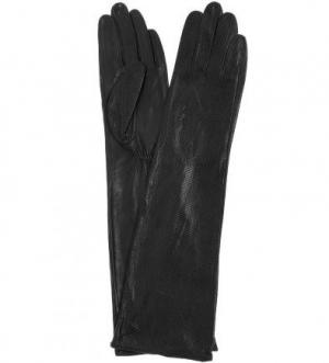 Длинные кожаные перчатки Bellagio. Цвет: черный